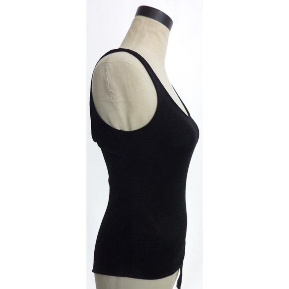 Zara Black Semi Sheer Glitter Sparkle Bodysuit One piece - Picture 2 of 5